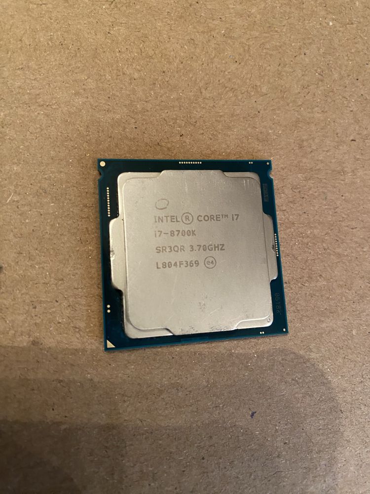 Intel core i7 8700k