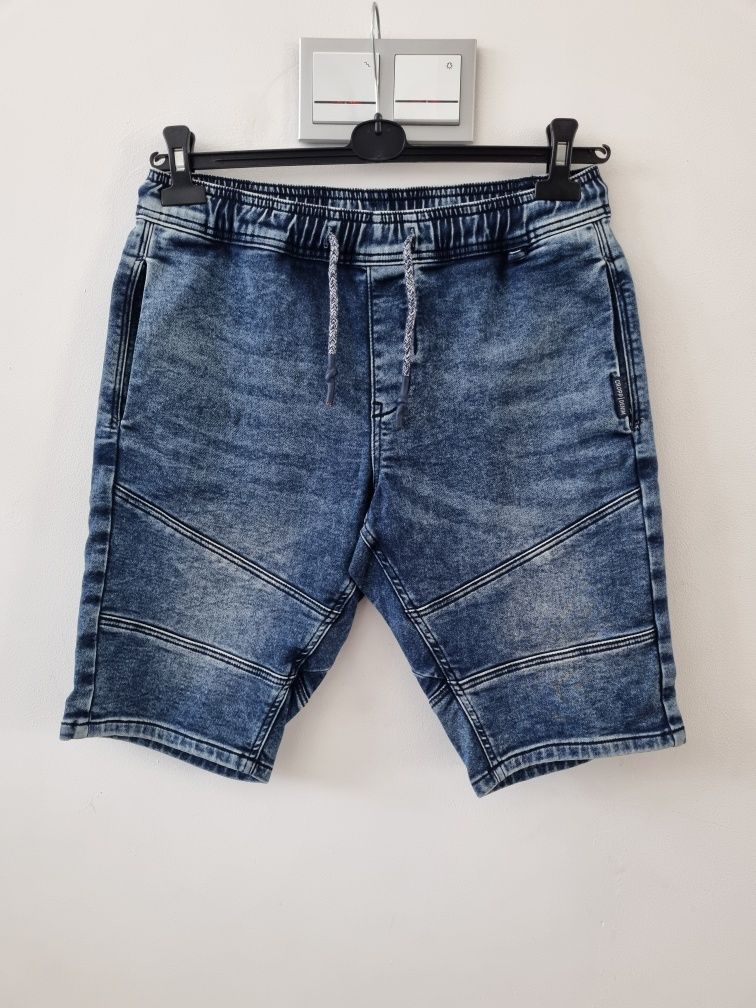 Cropp Jeansowe męskie  szorty jogger rozm 28 S stan idealny