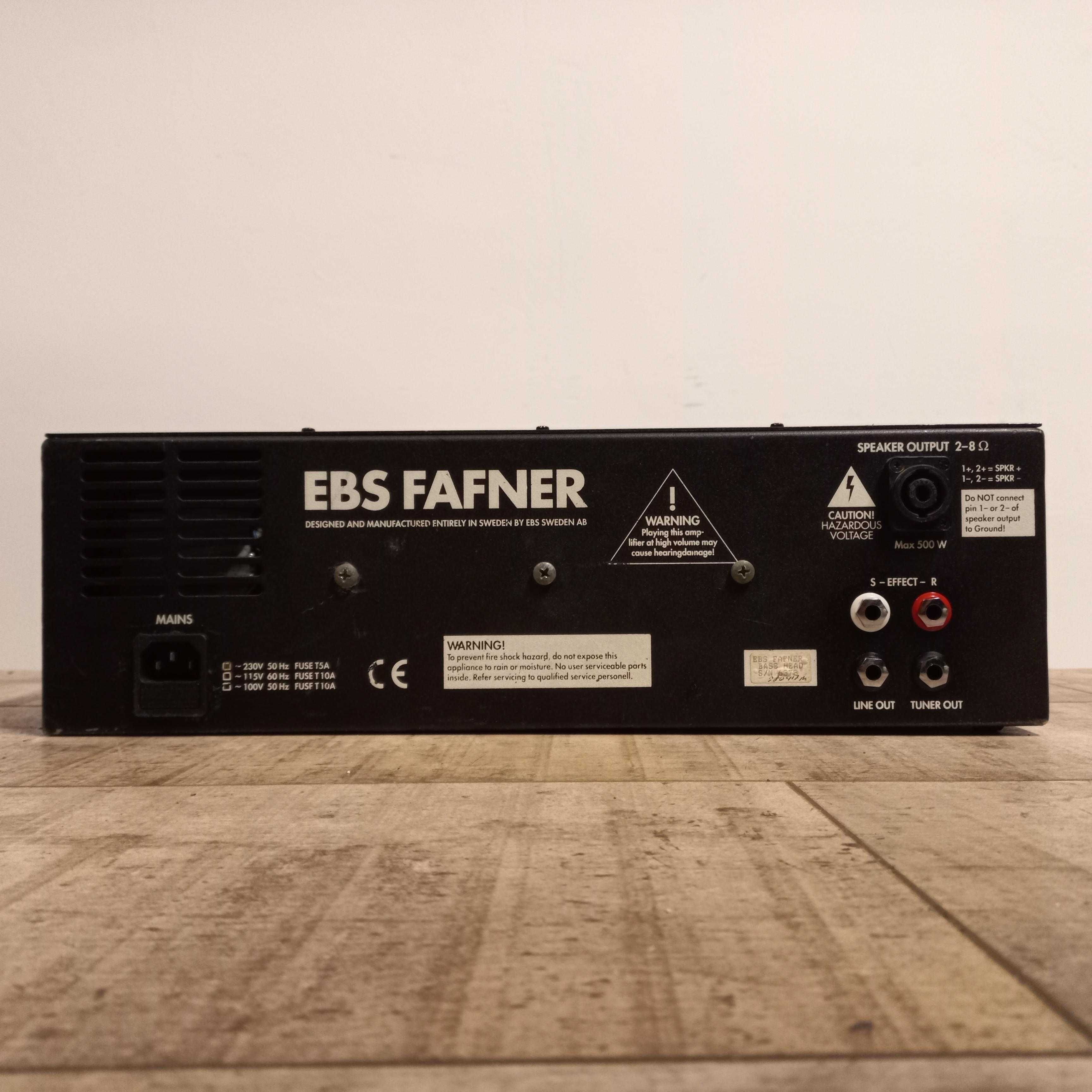 EBS Fafner hybrydowy wzmacniacz basowy head