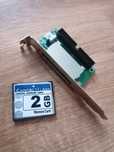 Czytnik kart CF na IDE + karta 2GB