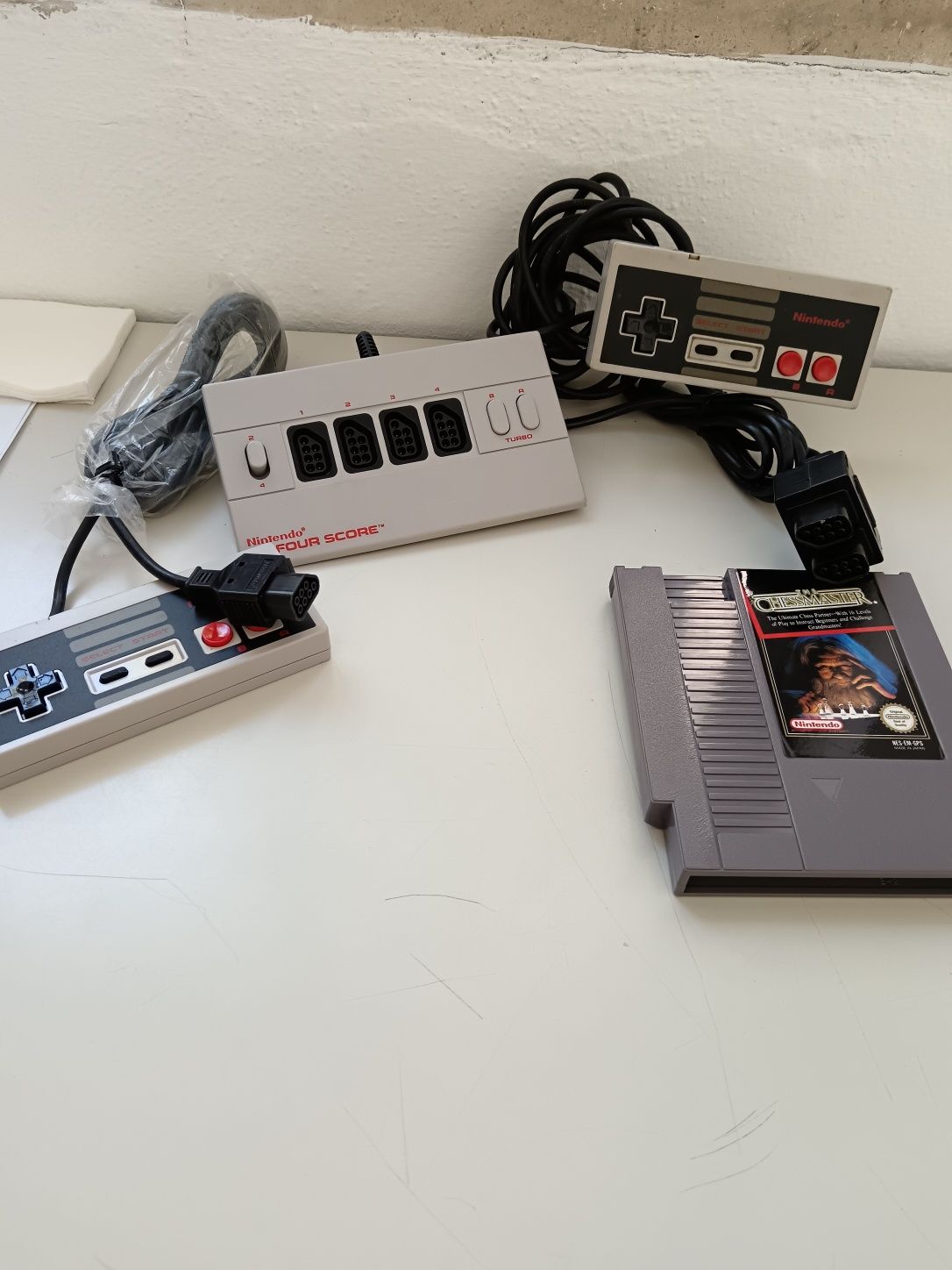 Comandos e adaptadores Nintendo antiga