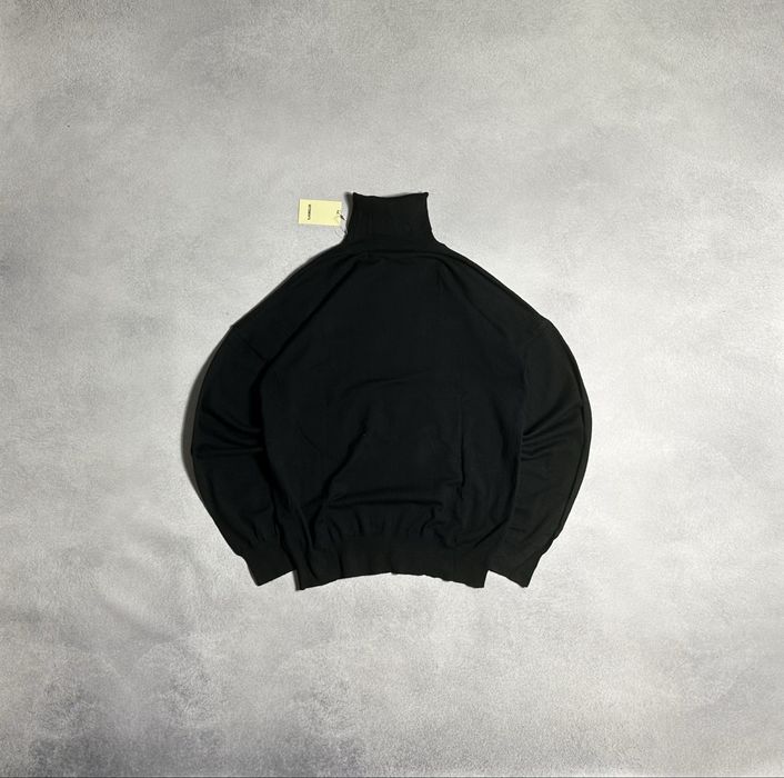 Светр VETEMENTS Black Jacquard Sweater