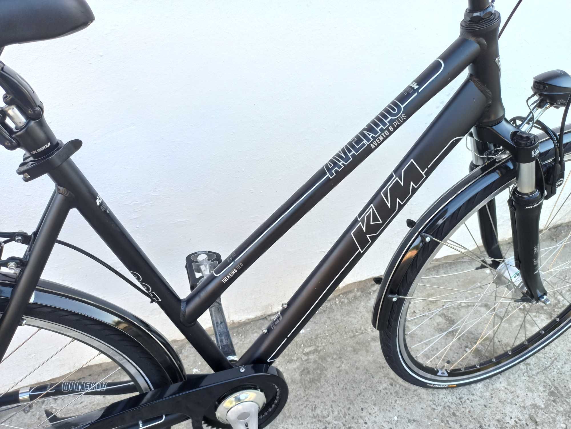 Rower miejski KTM Avento 8 Plus Shimano Nexus 8 koła 28" na 170-185 cm