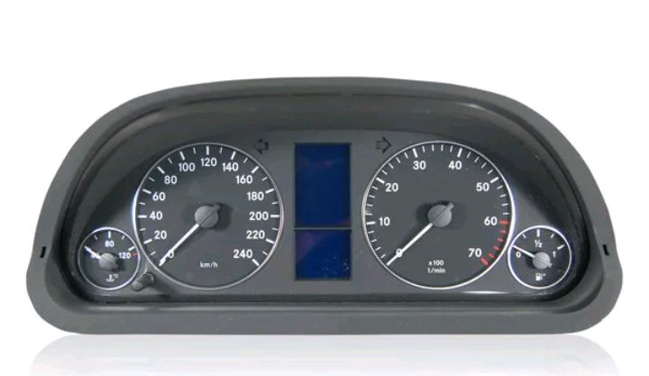 Display LCD novo para quadrante mercedes A w169 B w245 .