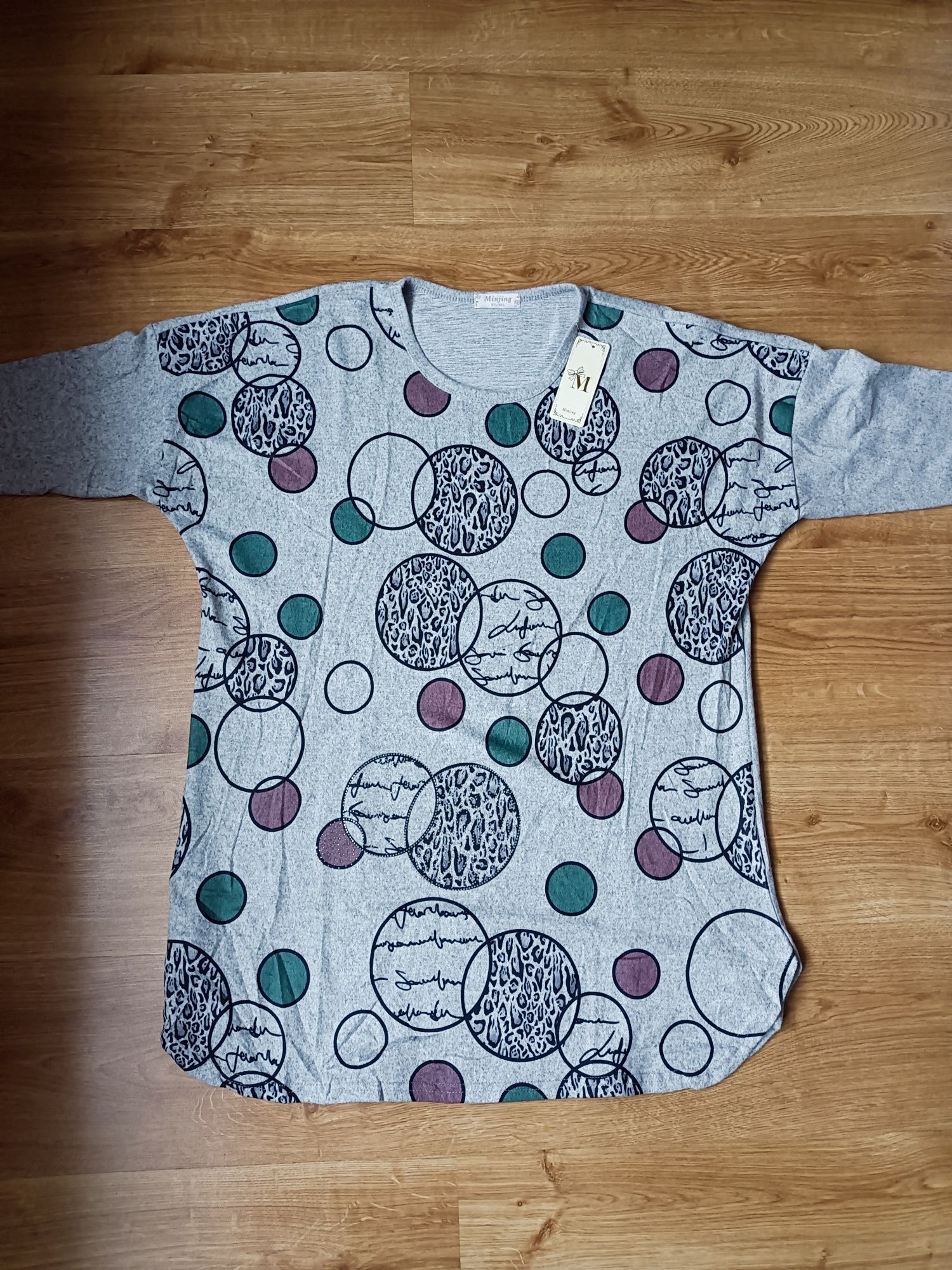 Bluzka 3XL/4XL rękaw 3/4