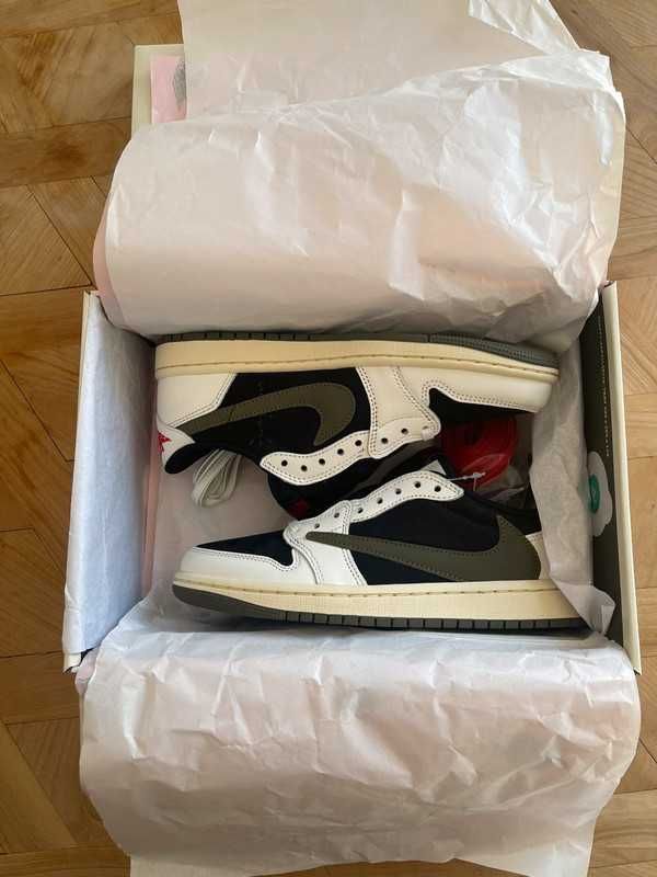 Jordan 1 Retro Low OG SP Travis Scott Olive R.44