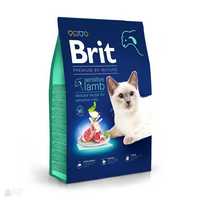 Корм для котов Brit Premium  Cat Sensitive Lamb 8кг ягненок Срок11,24