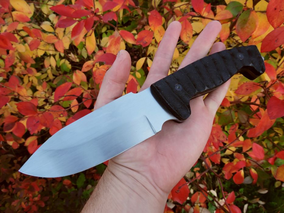 Nóż "Leśny Kompan Micarta" Ręcznie Robiony 50HF Custom