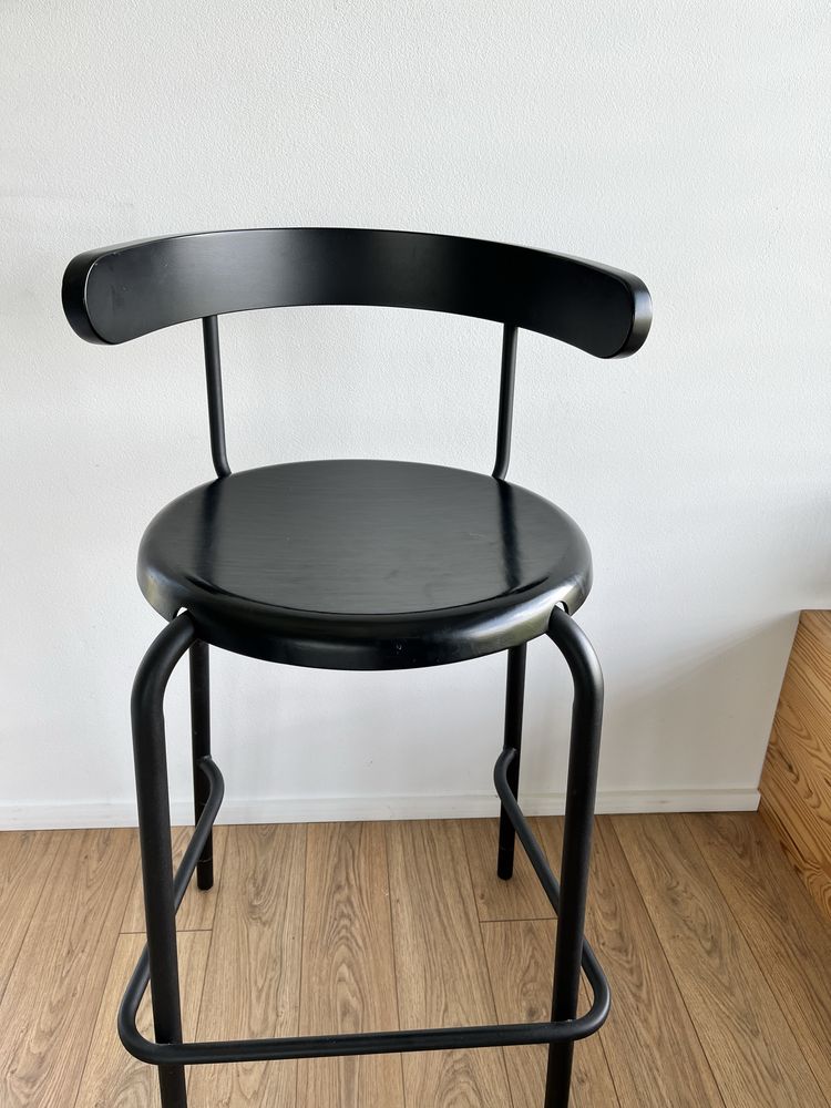 Krzesło barowe, stołek hoker IKEA YNGVAR