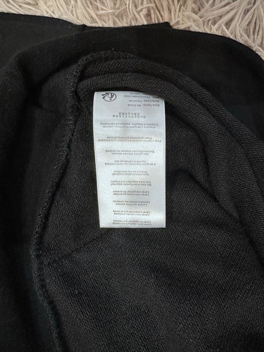 Сучасна молодіжна зіп худі чорна threadbare розмір m