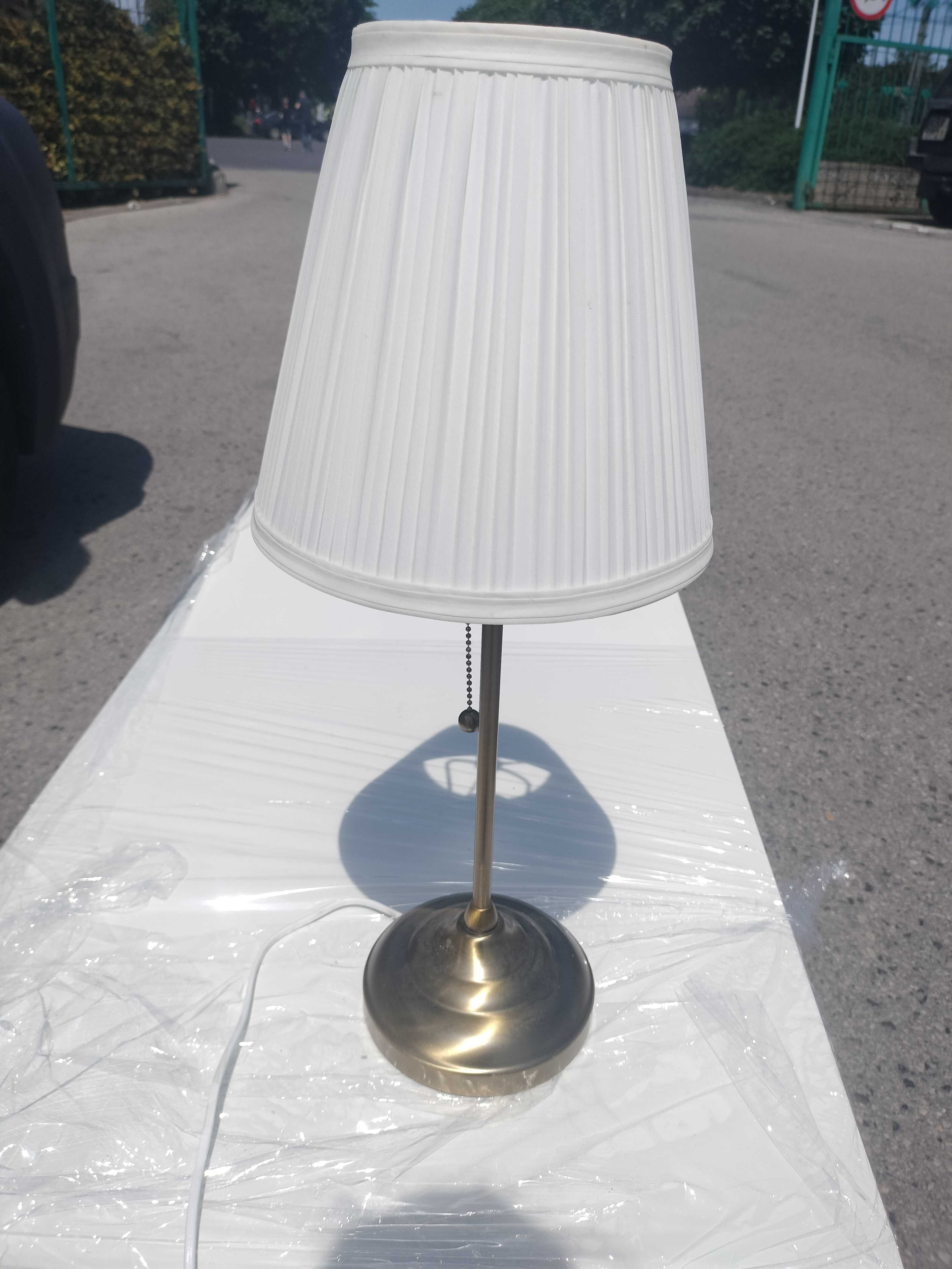 Ikea Alhumt lampa stojąca + stołowa komplet