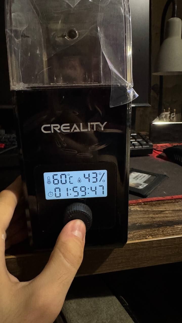 3d принтер Ender 3 s1 pro+ сушка пластика Creality filament dry box2.0
