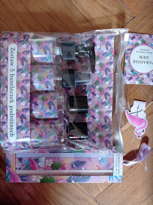 Buteleczki podróżne pilniki do paznokcia