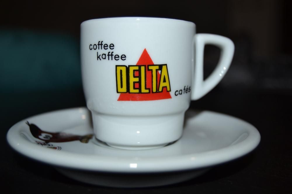 Chávena de café Delta edição dos anos 90 Coleção