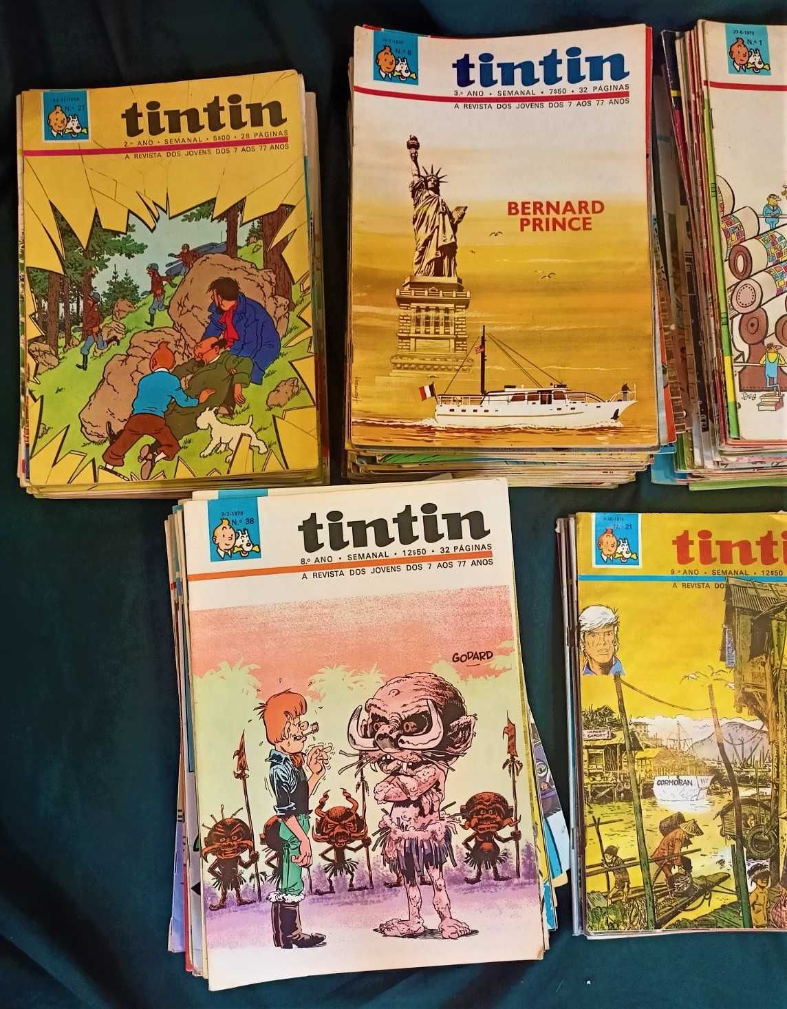 Revistas Semanais o Tintin