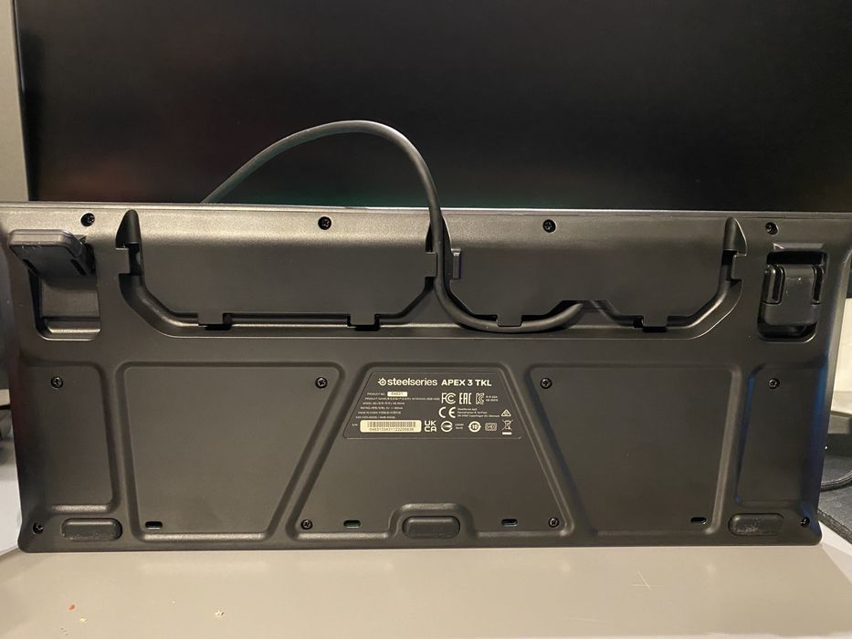 Klawiatura steelseries apex 3 i myszka steelseries aerox 3