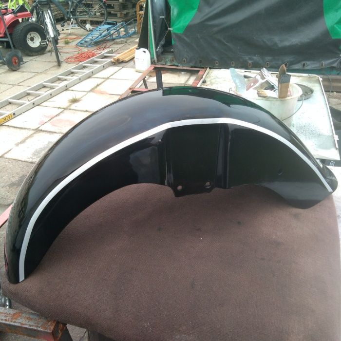 Błotnik przedni ! Części do Benyco Dark Star 125 chopper