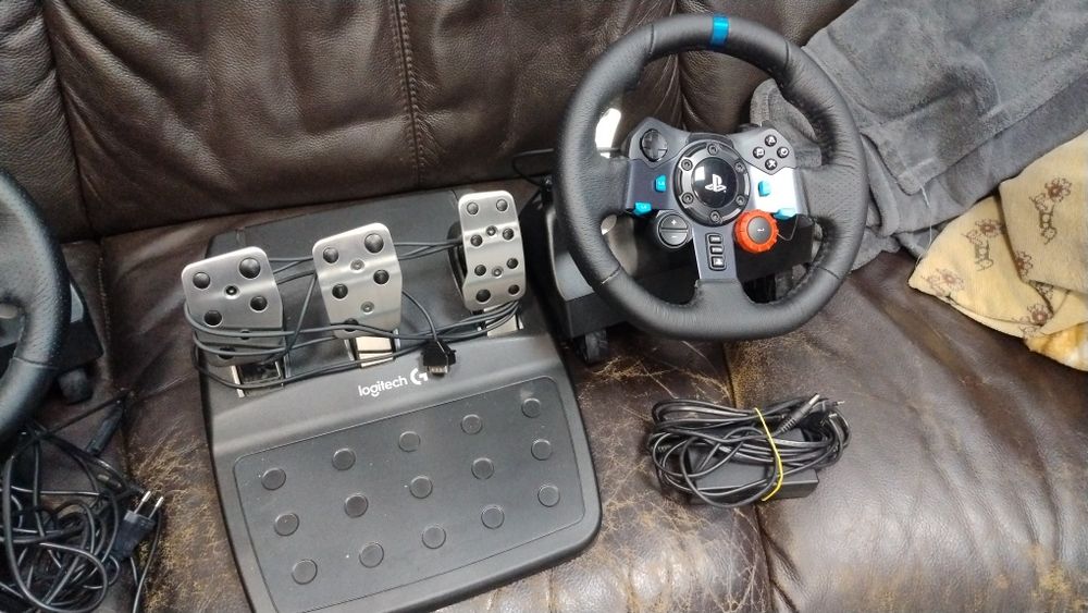 Кермо ігровий руль Logitech g29