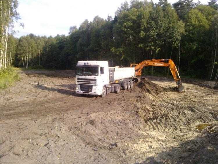 Transport wywrotka, wanna, patelnia 27ton