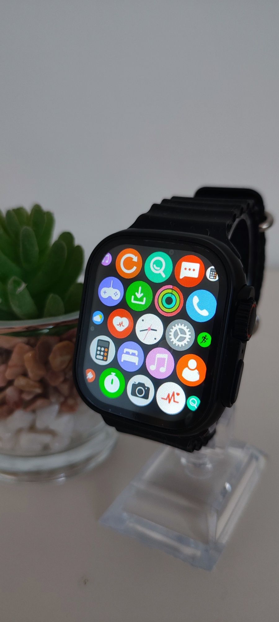 Smartwatch T900 ultra preto