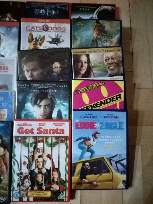 25 filmów na DVD po angielsku
