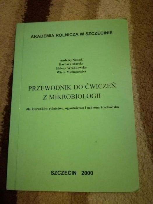 Przewodnik do ćwiczeń z mikrobiologii