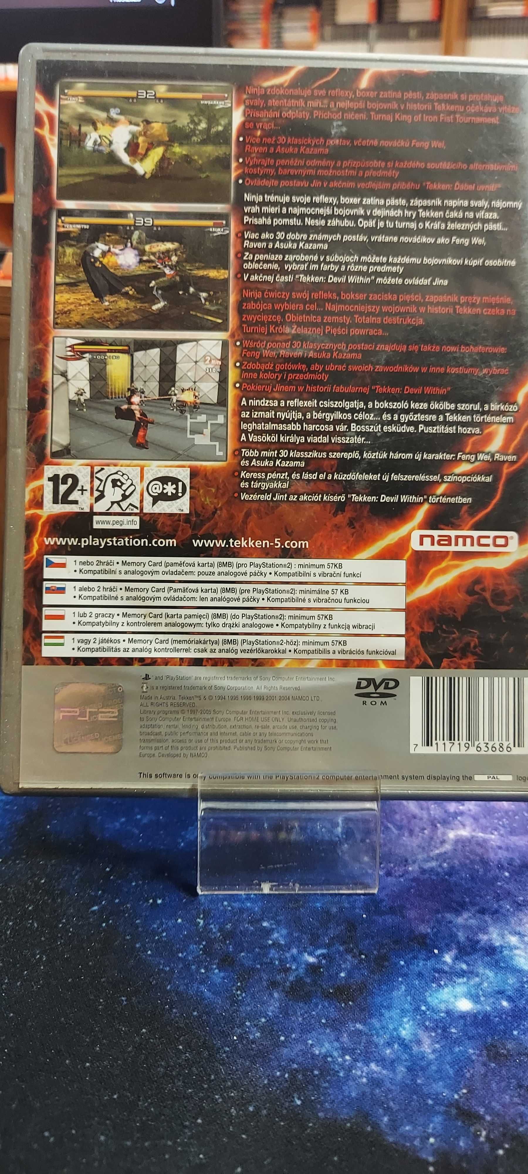 Tekken 5 PS2, Sklep Wysyłka Wymiana