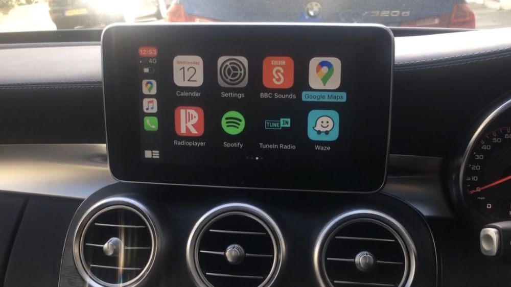 Ativação CarPlay e Android Auto Mercedes