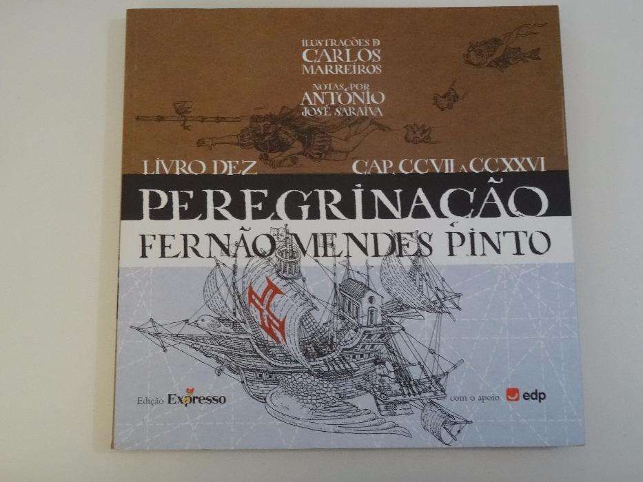 Peregrinação de Fernão Mendes Pinto de António José Saraiva - 10 Vol.
