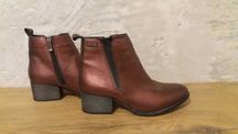 Botki j. bordowe r.37