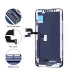 Samoprzylepny wyświetlacz LCD do IPHONE X GJX
