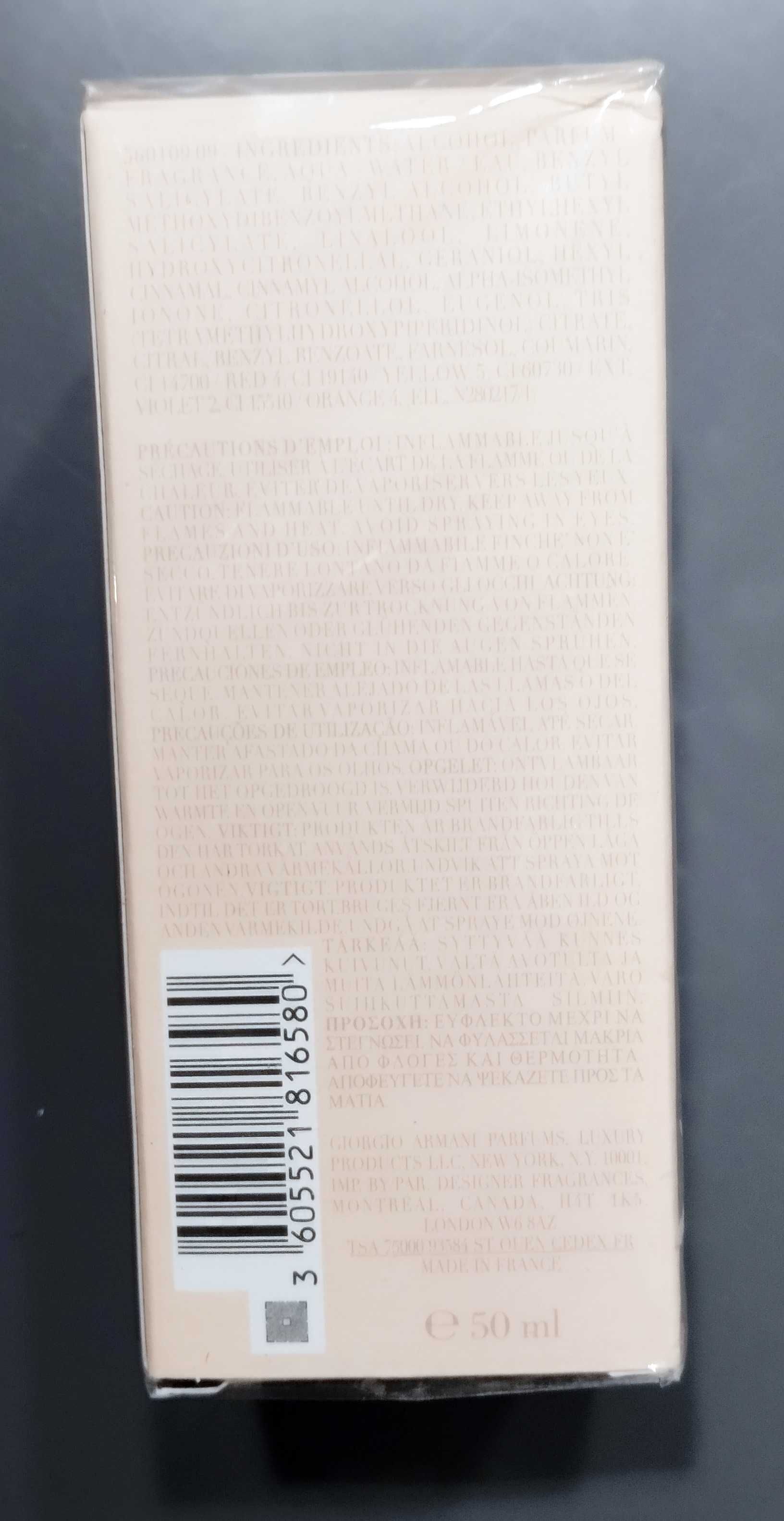 Giorgio Armani Si woda perfumowana dla kobiet 50 ml folia oryginał!