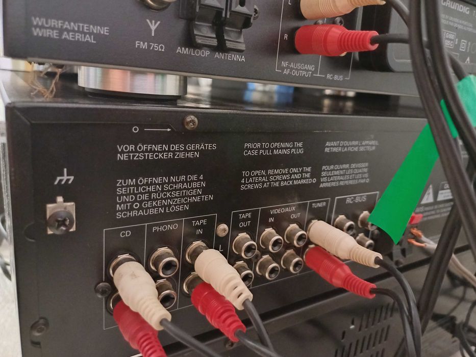 Wzmacniacz,deck,tuner GRUNDIG