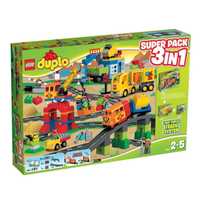 Потяг Лего Дупло великий набір 3в1 lego duplo