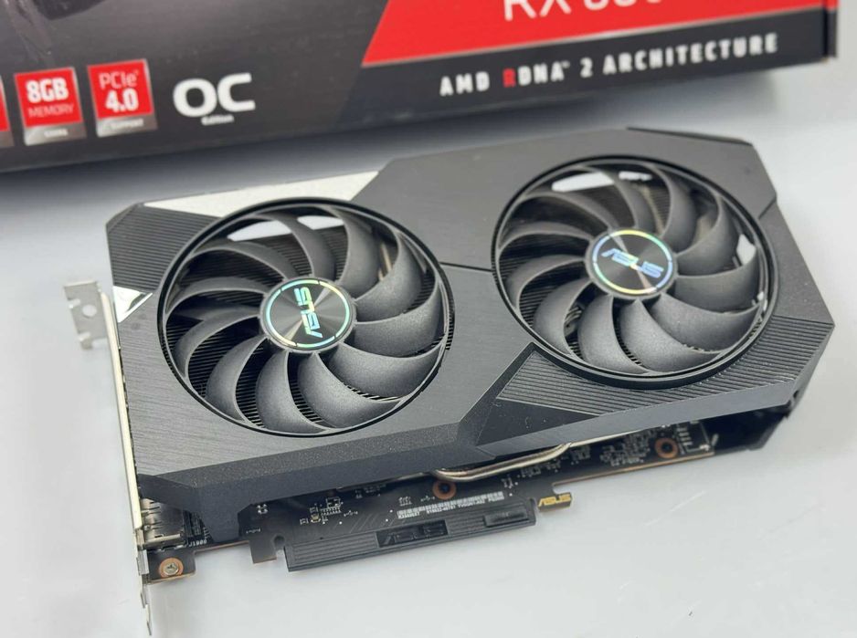 Karta graficzna ASUS Dual Radeon RX 6600 XT 8GB GDDR6 HDMI Cicha GW12M