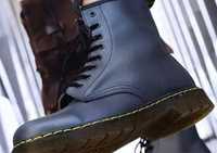 Glany botki Combat Boots niebieskie martensy timberki