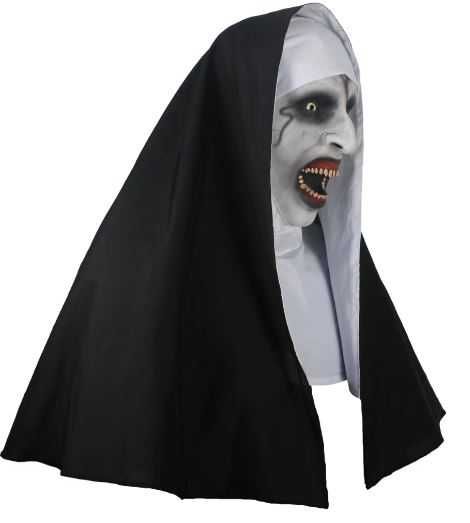 Maska Halloween ZAKONNICA / THE NUN - wysyłka jeszcze w dniu zakupu!