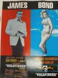 Poster antigo James Bond back in action 91X61Cm