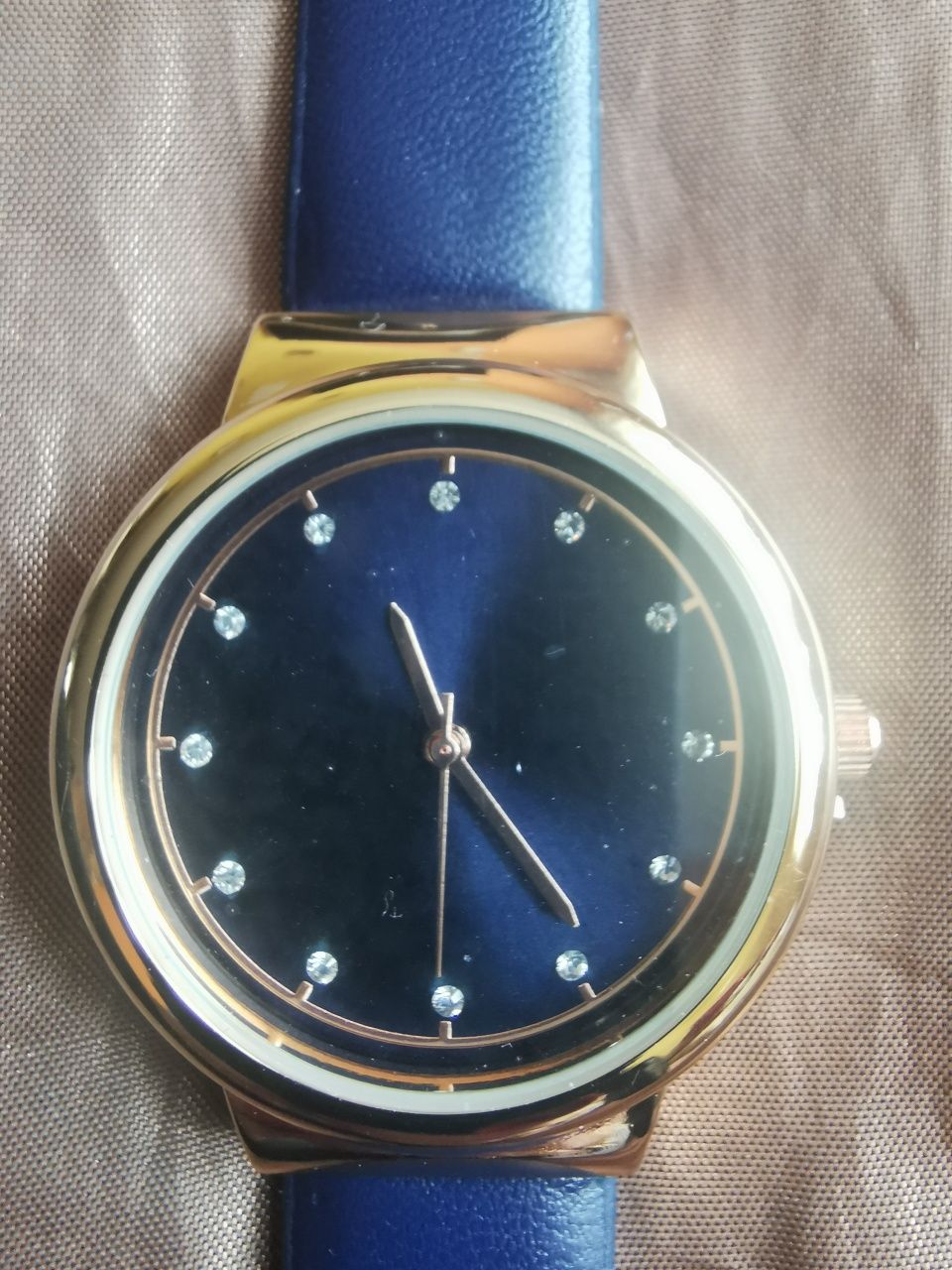 Zegarek damski nowy granatowy LBVYR 48838