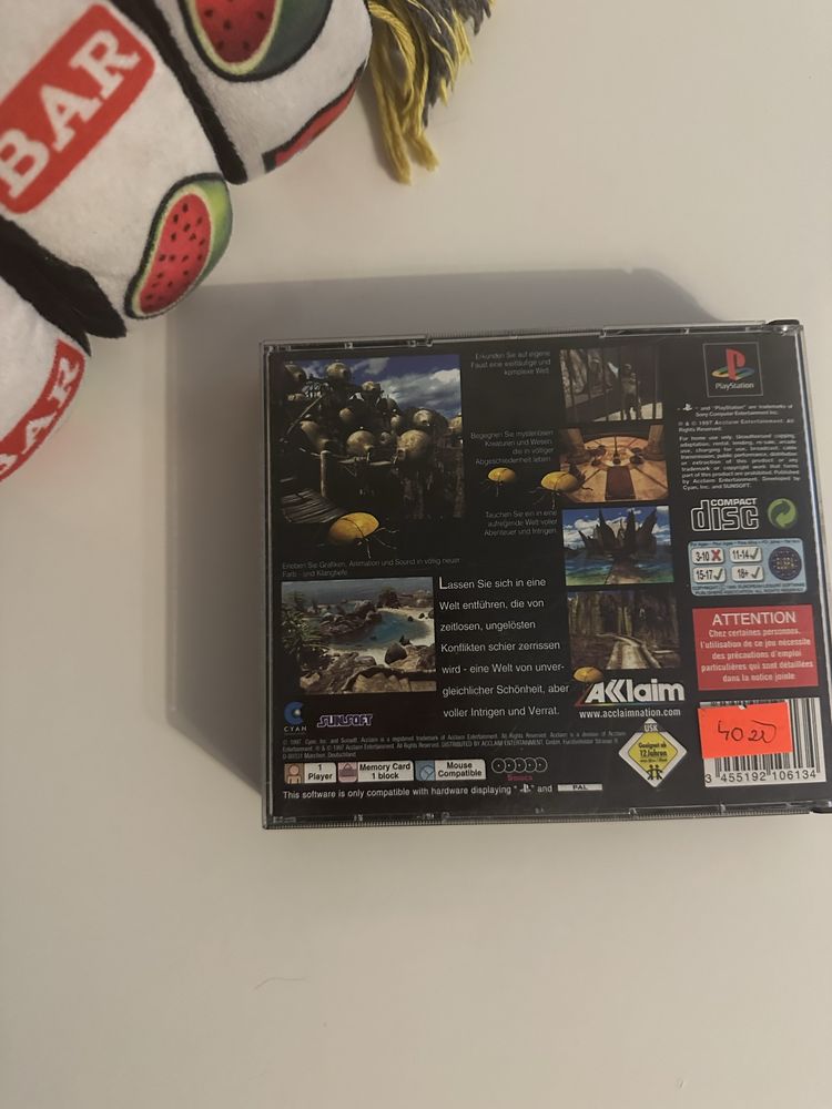 Gra riven te sequel to myst ps1
