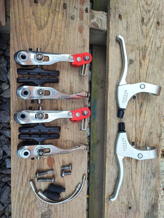 Klamki i hamulce vbrake Shimano Nexave retro mtb