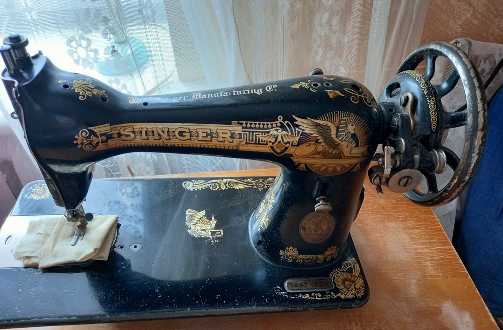 Швейна машинка Singer б.в.,орієнтовно воєнного часу.
