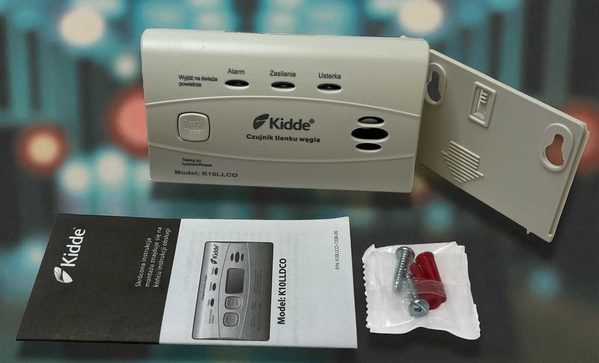 Kidde K10LLCO – czujnik CO z litową baterią 10‑letnią