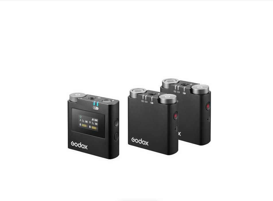 Godox Virso S M2   бездротова мікрофонна система на 3мікрофони