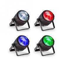 Beamz PLS30 LED SPOT 1x 10W RGBW BATTERY DMX IR 10 unidades