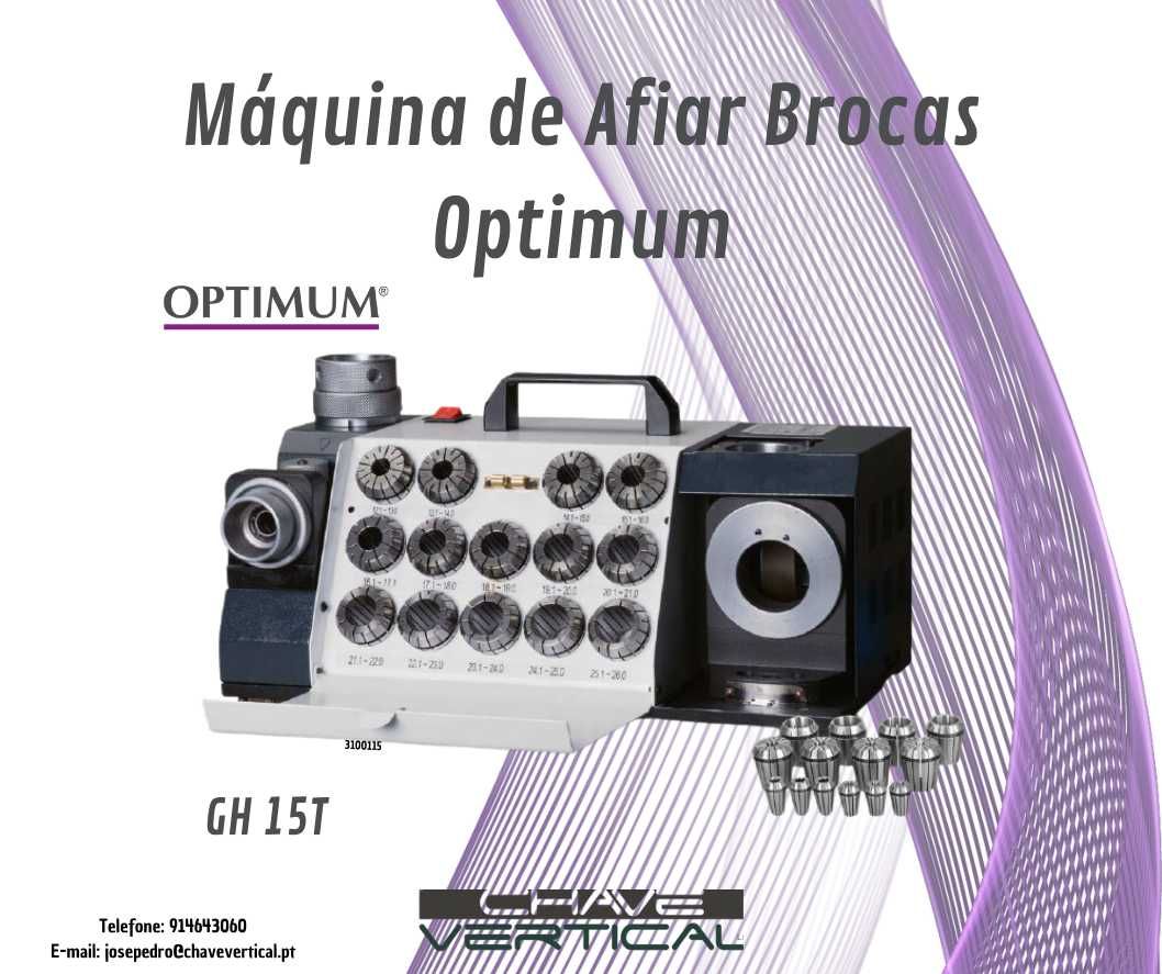 Máquina de Afiar Brocas GH15T/230V Optimum   JR19