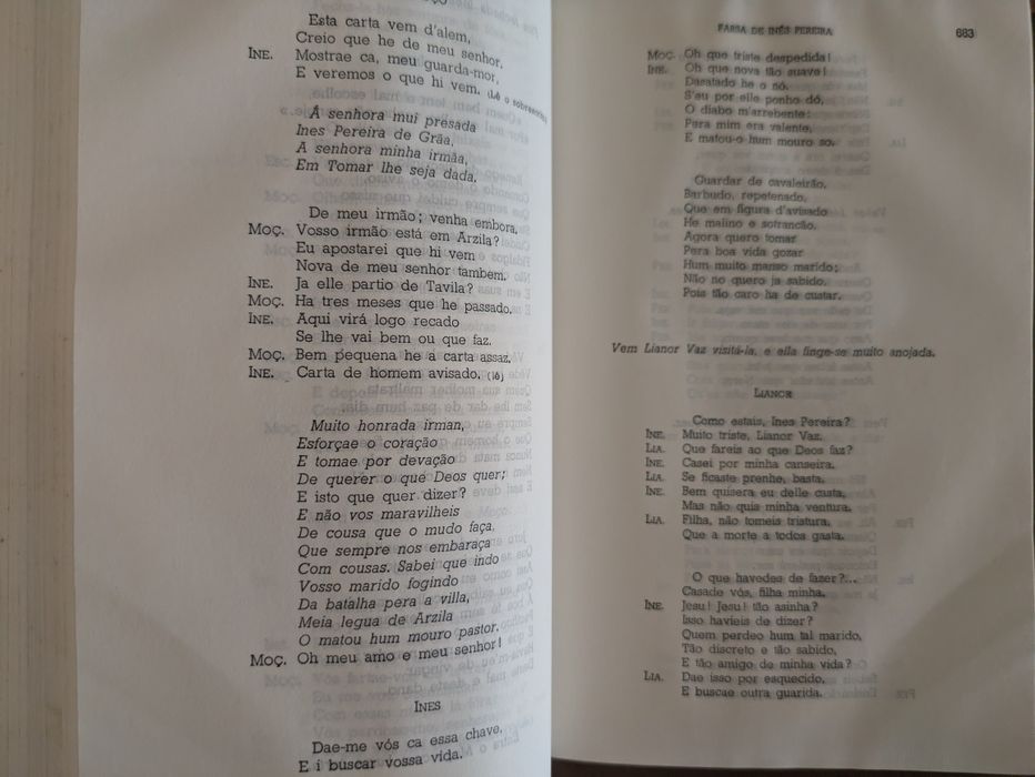 Obras Gil Vicente - Lello e Irmão "Biblia" 1965