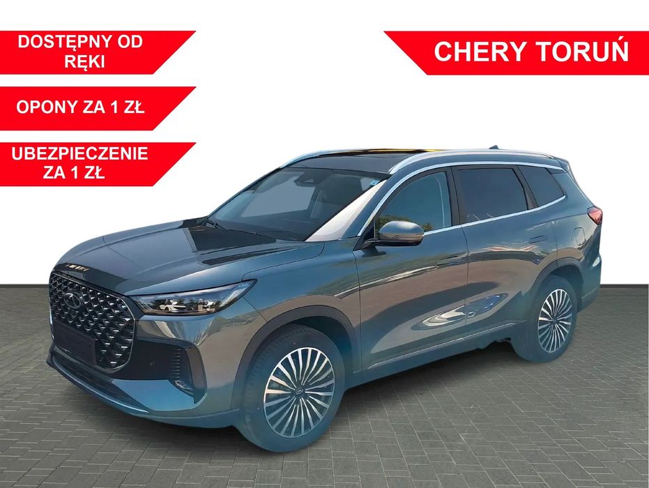 Chery Tiggo 8 Salon Polska, Nowy. 7 osobowy PRESTIGE, Masaż,