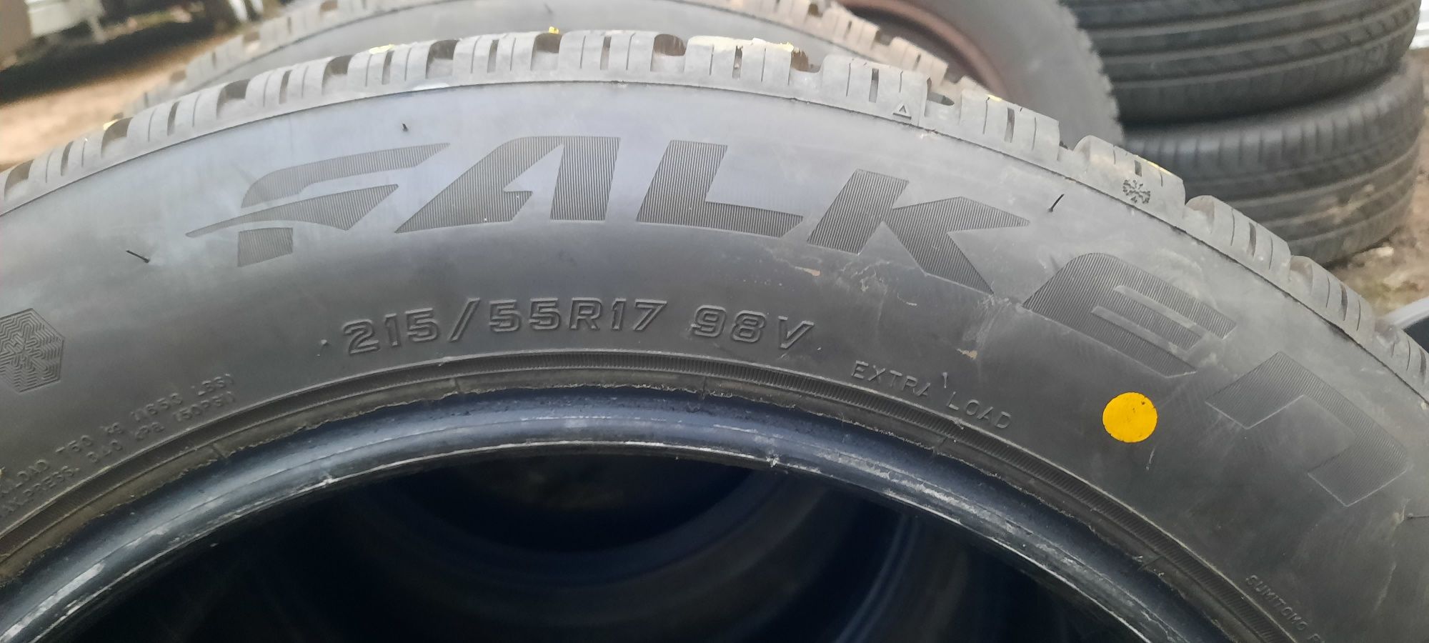 Demo Opony zimowe Falken 215/55r17 para 2023r+Gratis