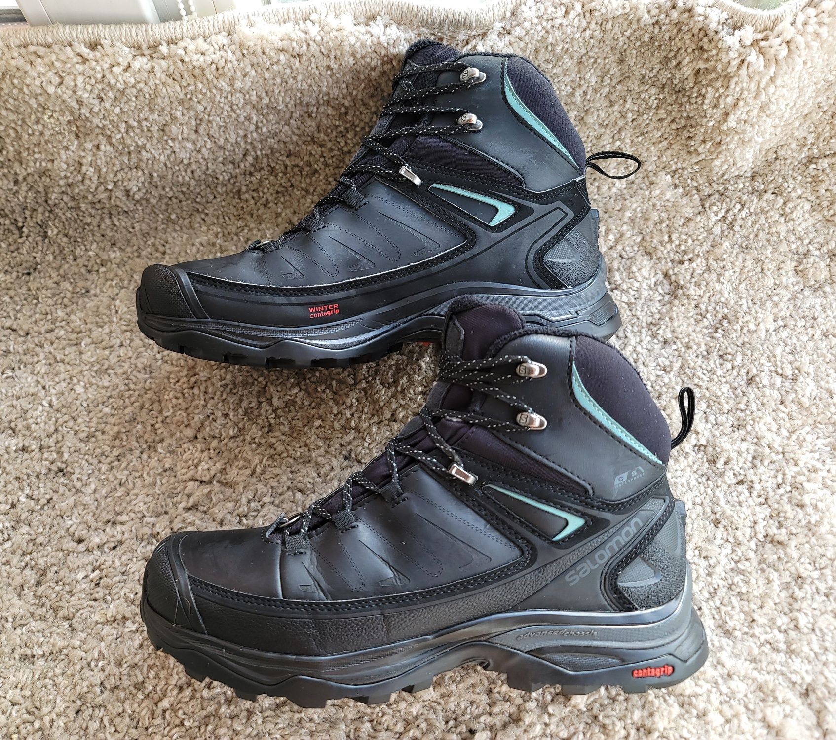 Ботинки SALOMON Gore-Tex р 38 Оригинал! Трекинговые кроссовки черевики